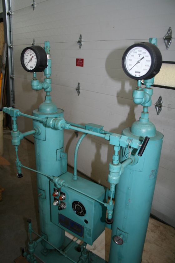 air dryer process oriad dual tower desiccant 3000 PSI  