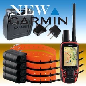   . COMBO GARMIN ASTRO 320 GPS + 4 x DOG TRACKING COLLARS DC40 + CASE