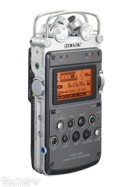 Sony PCM D50 (Handheld 24/96 Recorder)  