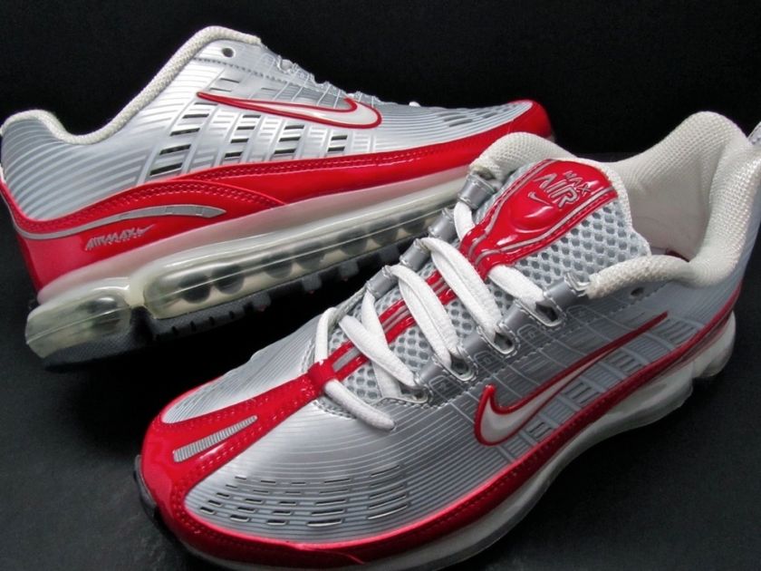 Nike Air Max 360 Silver Red 312795 011 Sz 4.5 Y GS Grade School  