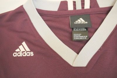 XL Texas A&M Basketball Jersey New Adidas Maroon W/Tags  