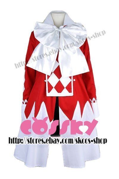 Pandora Hearts Will of the Abyss Alice cosplay costume red  