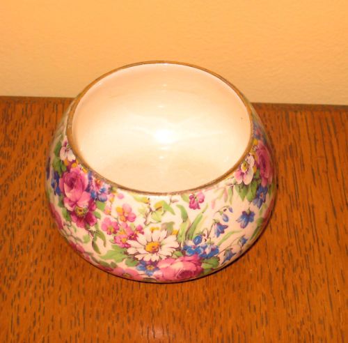 ROYAL WINTON GRIMWADES   SUMMERTIME CHINTZ   SUGAR BOWL  