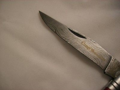 Damascus steel blade, HUNTING Pocket knife s 791  
