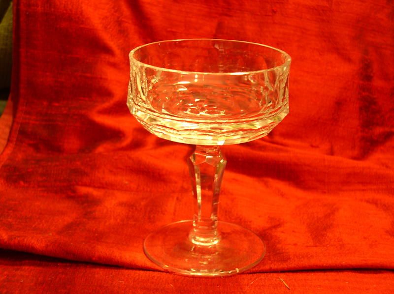 Old Galway Irish Crystal Champage Stems  1972 93 10ea  