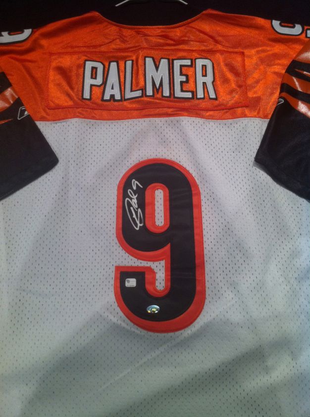 Carson Palmer SIGNED Cincinnati Bengals Jersey 56 GAI  