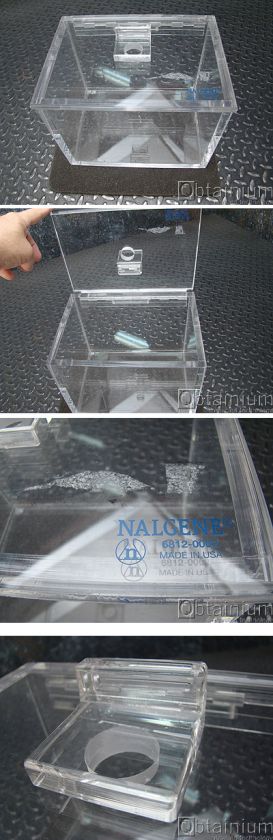 Nalgene Acrylic Beta Radiation Shield Box 6812 0002  