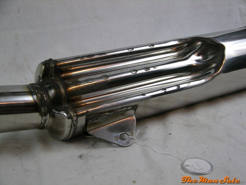 OEM 1989 TO 1991 SUZUKI GSXR 1100 LEFT SIDE MUFFLER EXHAUST 14340 