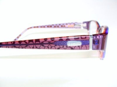 COACH EYEGLASSES NUALA 2019 PLUM NEW AUTHENTIC  