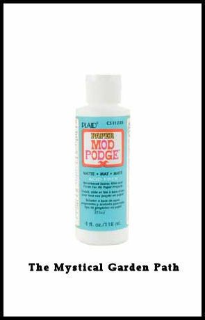 4oz PAPER Mod Podge Matte Acid Free Glue & Sealer  