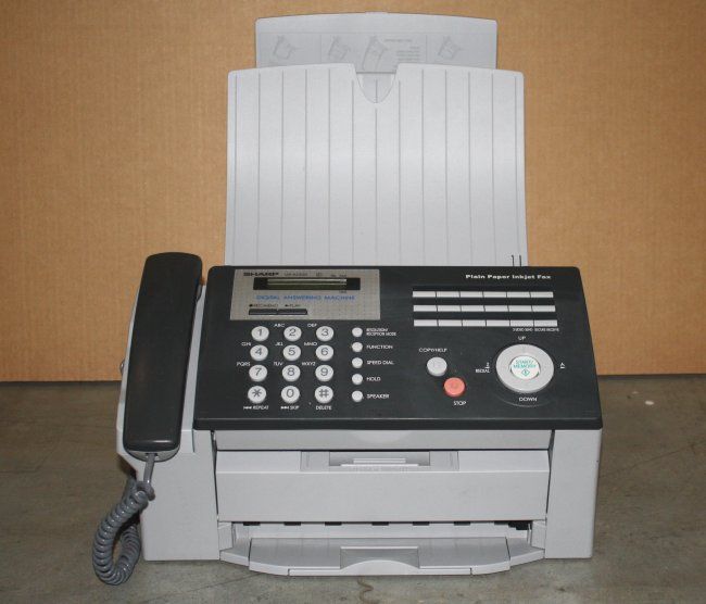   A1000 Plain Paper Inkjet Fax, Copier, Digital Answering Machine  