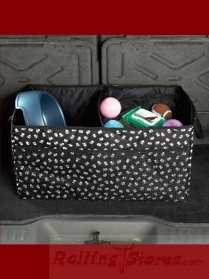 DOG,PET TRAVEL ITEMS CAR,SUV CARGO ORGANIZER BLACK  