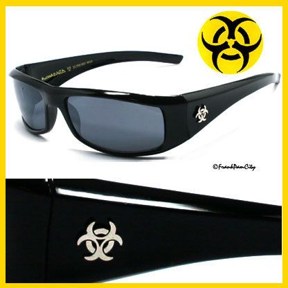 New BioHazard Mens Sunglasses   Black   BZ1  