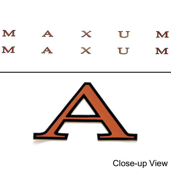 MAXUM BOAT DECALS (Pair) decal  