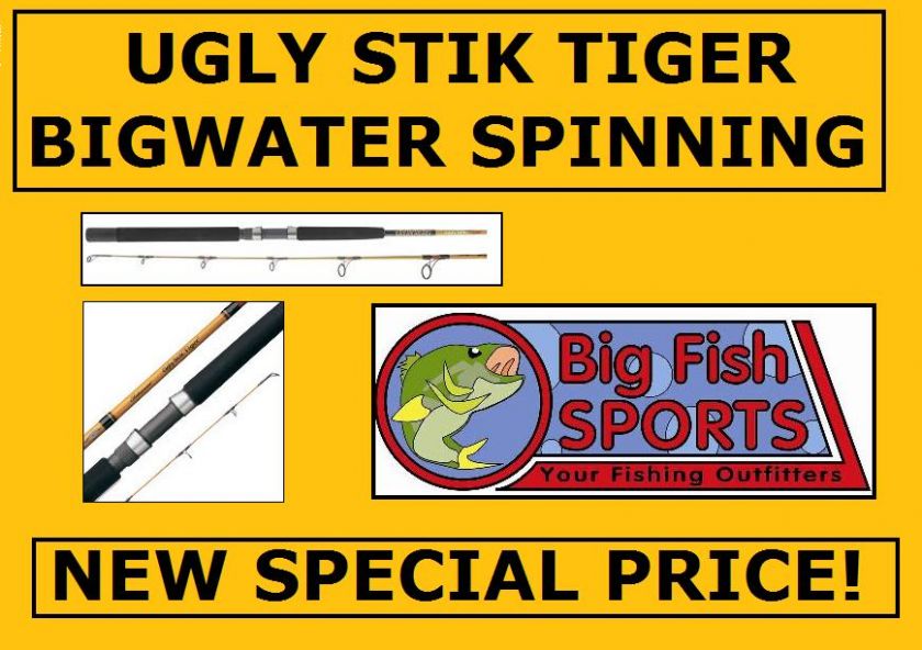 UGLY STIK 7 Tiger Saltwater Rod NEW STICK BWS2201270  