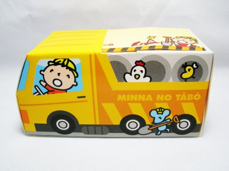 Sanrio Minna No Tabo Car Shaped Paper Box Memo Pad #1  