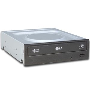 NEW BLACK SATA(SERIAL ATA)CD/DVD±RW 24X DL BURNER DRIVE  