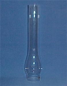 Clear Glass 2 5/8 X 14 Lamp Chimney Kerosene Oil Burner  