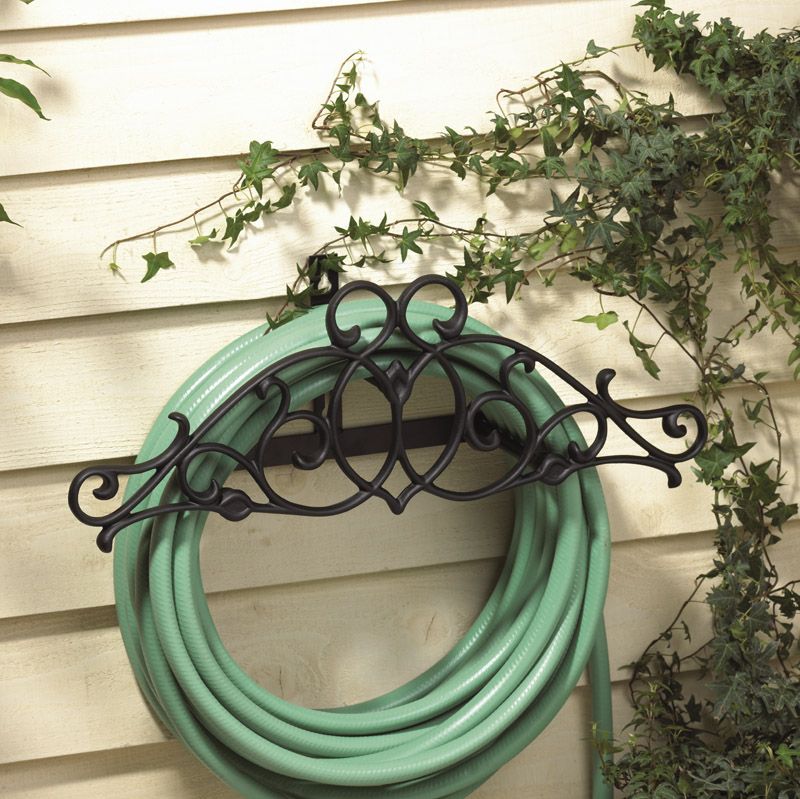 Black Tendril Hose Holder  