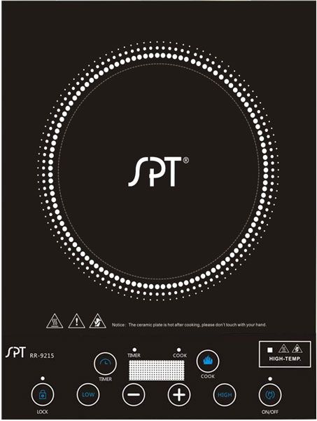 Sunpentown Micro Computer Radiant Cooktop RR 9215  