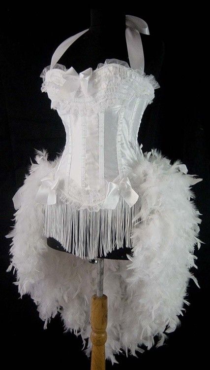 Moulin Rouge/Showgirl/Dance Burlesque Costume S M L  