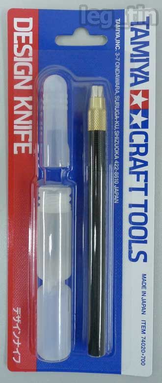 Tamiya 74020 Design Knife w/ Spare Blades Craft Tools  