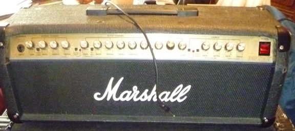   Valvestate I 8200 Bi Chorus head, original Marshall foot switch