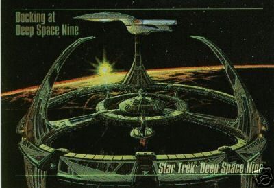 1993 SKYBOX STAR TREK DEEP SPACE NINE TRADING CARD #S 1  