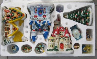 Disney Brass Key Princess Porcelain Village   Retired Christmas 