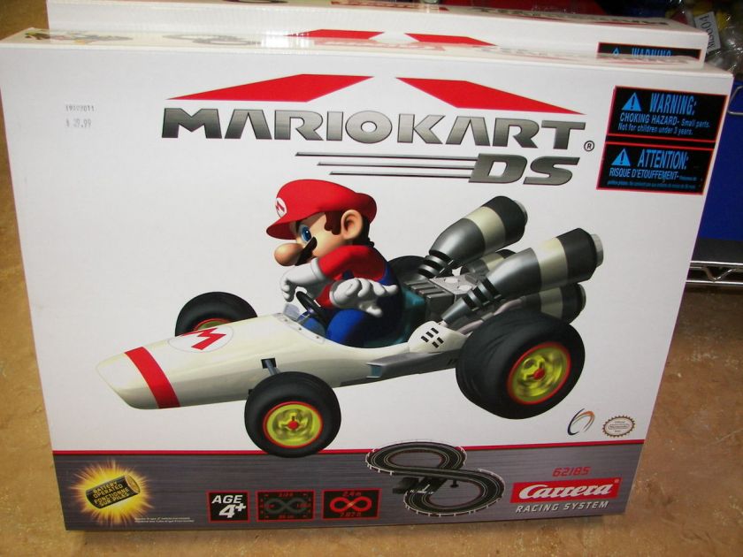 NINTENDO SUPER MARIO MARIOKART DS CARRERA RACIGN SYSTEM 62185 USA 