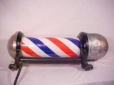 Vintage 1930s Paidar Electric Barber Pole Advertising Barbars Trade 