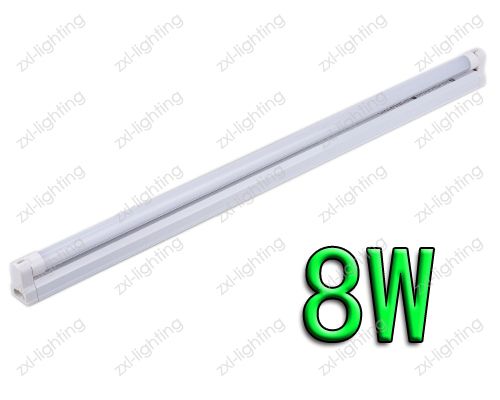   Fluorescent Light Tube 8W 60 CM Cool White 110 240V + White Cover NEW