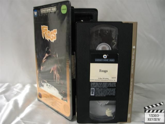 Frogs VHS Ray Milland, Sam Elliott, Joan Van Ark  