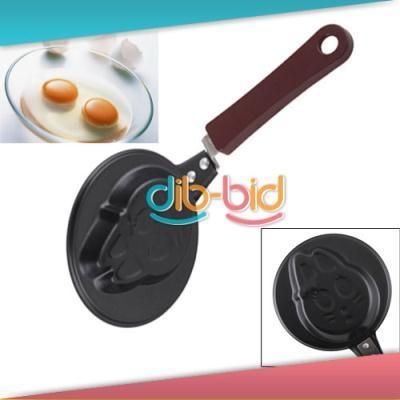   Metal Bunny Rabbit Shape Egg Pancake Mini Non Stick Pot Fry Frying Pan