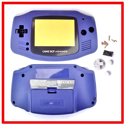 Full Housing Shell Case FOR Game Boy Advance GBA Blue  