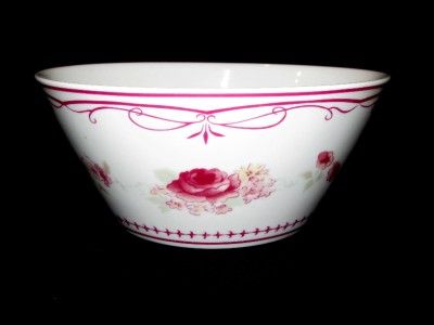 Waverly VINTAGE ROSE Garden Room Round Vegetable Serving Bowl NEW with 