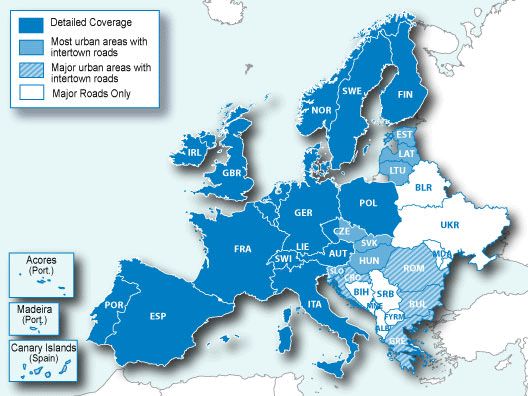 Garmin City Navigator Europe NT 2011 SD MicroSD Maps  