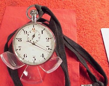 Vintage GALCO Gallet Jules Racine Timer Stopwatch 1/10 Second Running 