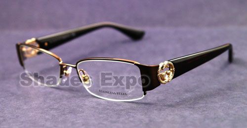 NEW GUCCI EYEGLASS GG2844 GG 2844 BRONZE OPTICAL RX NVX  