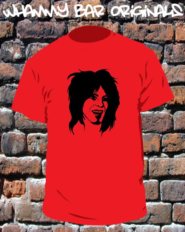 NIKKI SIXX MOTLEY CRUE MUSIC T SHIRT BASS PLAYER WB217  