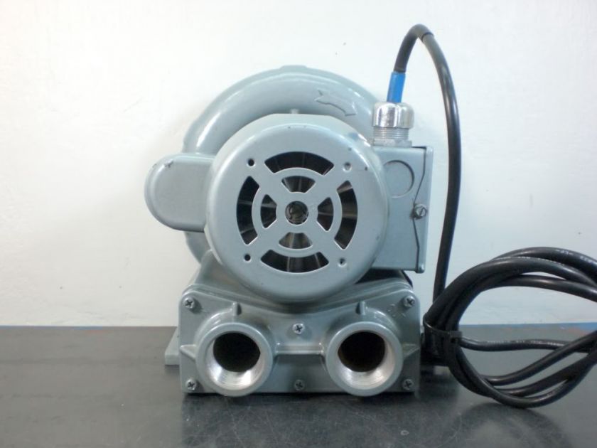 GAST REGENAIR BLOWER VACUUM 1/8 HP 1 PH 115/208 230V  