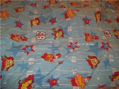   Cartoon Character Twin Fitted Bed Sheet (Vintage Fabric)Sold Seperate