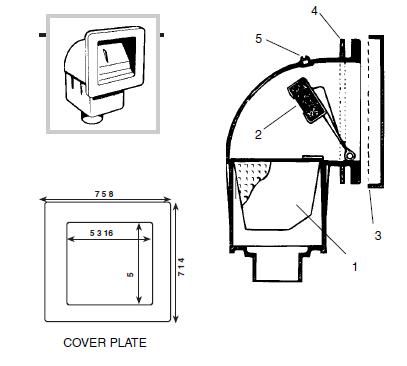 HAYWARD POOL FRONT SPA SP1099 SPX1099B SKIMMER BASKET  