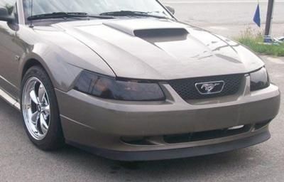 Mustang smoked tinted HEAD LIGHT covers vinyl 99 04  