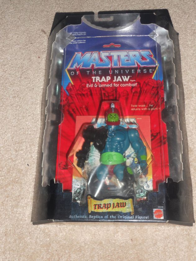 Heman COMMEMORATIVE Trap Jaw MOC He Man  