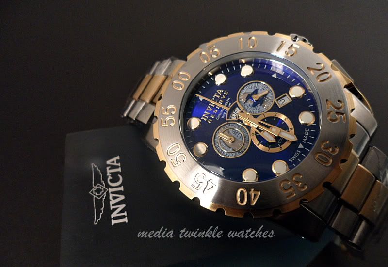 New Invicta Signature Reserve Leviathan 7266 Swiss Made Chronograph 