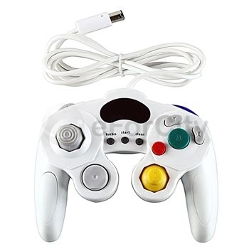 White Video Game Controller Joystick Pad For Nintendo Wii/GameCub GCN 