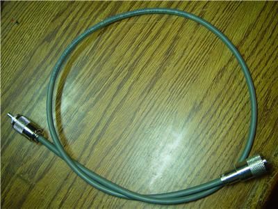 BELDEN RG 8X MINI COAX CABLE 3 FOOT JUMPER 95% LOW LOSS  