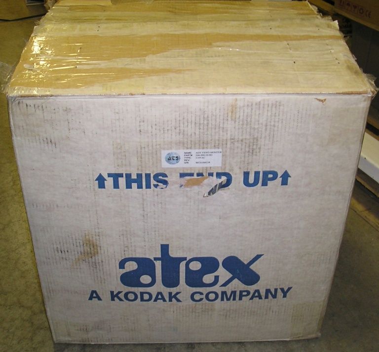 New Old Stock Kodak Atex ADT Video 13 CRT Monochrome Monitor 200 