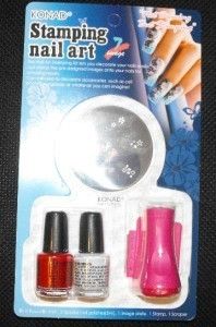 KONAD STAMPING NAIL ART SET D(image plat 3)  